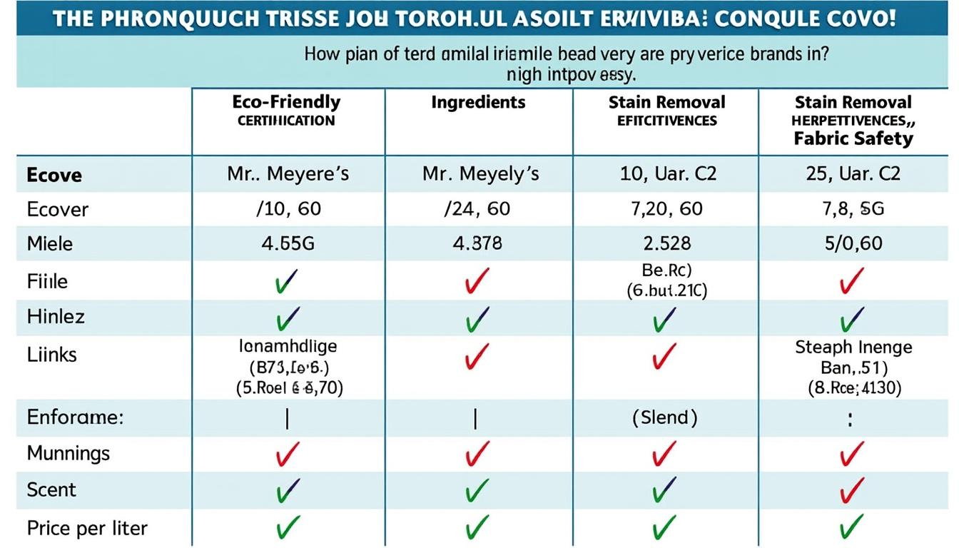 comparatif 2025 des lessives liquides professionnelles pour blanchisserie: tests de performance, coût, impact écologique et nos recommandations.