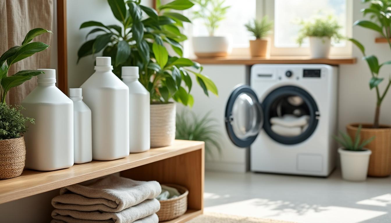 comparatif 2025 des lessives liquides professionnelles pour blanchisserie : performances, prix, écologie et conseils pour choisir la meilleure marque.