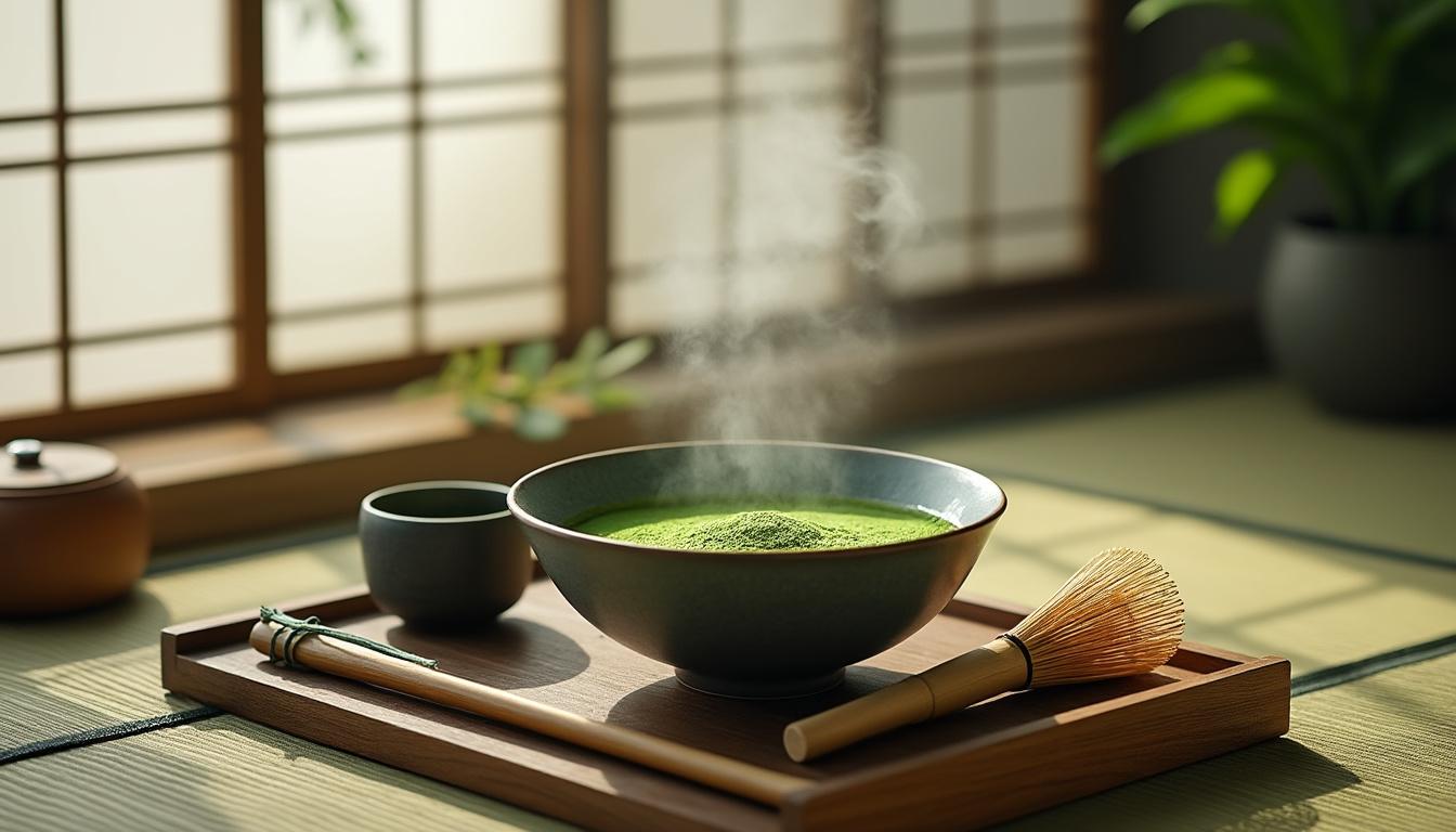 découvrez notre délicieuse recette de gâteau au thé matcha et aux amandes. facile à réaliser, ce dessert ravira vos invités par ses saveurs raffinées et sa texture moelleuse. éblouissez vos convives avec cette douceur unique, parfaite pour toutes les occasions !