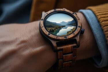 optez pour une montre en bois personnalisable avec photo, alliant élégance, éthique et durabilité. offrez un cadeau unique et respectueux de l’environnement, gravé à votre image.