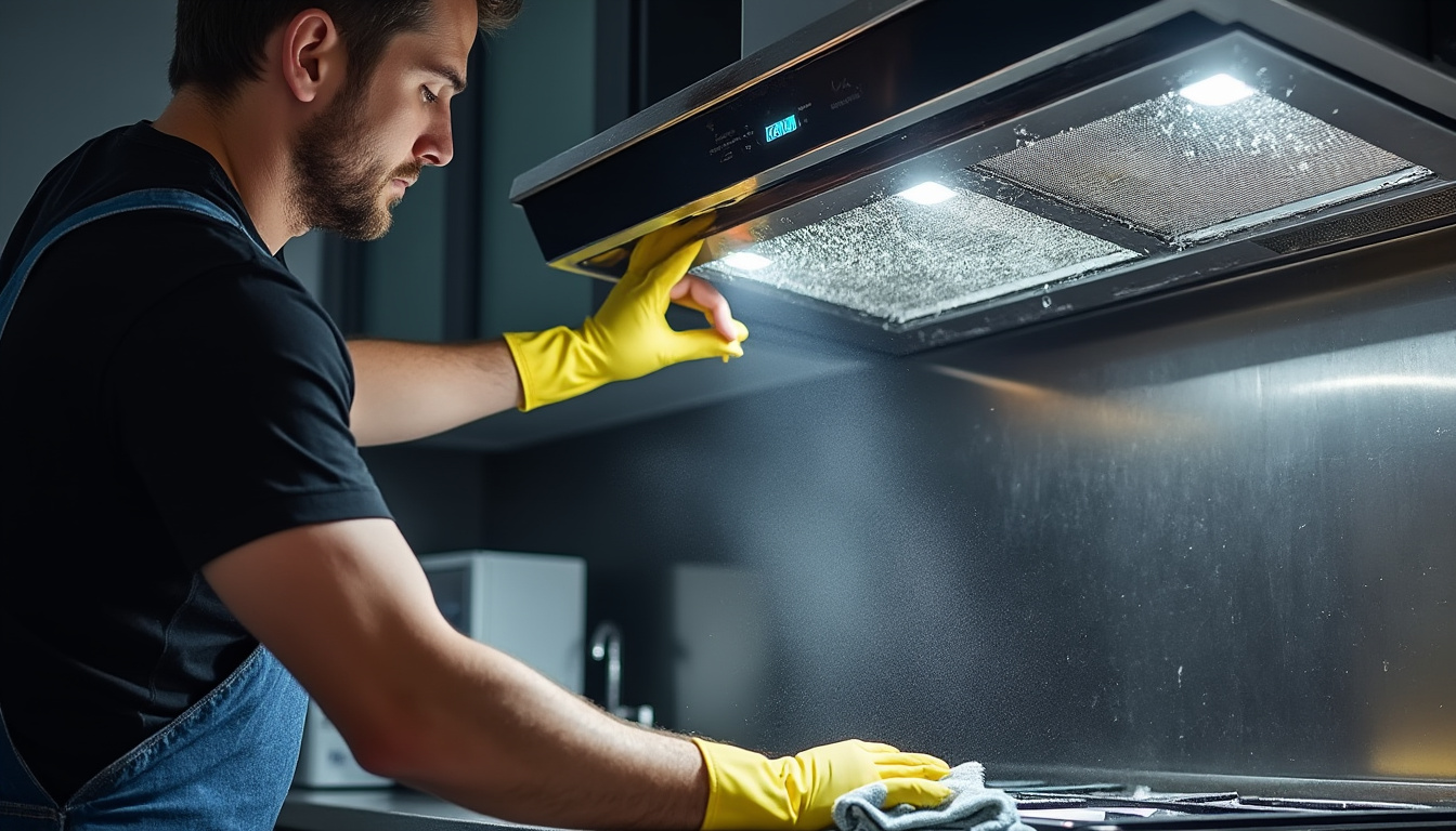 découvrez comment nettoyer en profondeur votre hotte de cuisine, en entretenant efficacement le filtre et la structure pour garantir un air sain et une performance optimale.