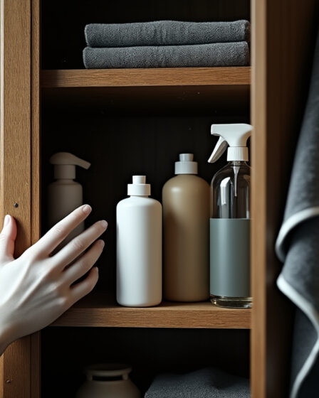 découvrez des astuces pratiques pour organiser efficacement les produits d’entretien dans un placard haut, optimiser l’espace et sécuriser le rangement au quotidien.