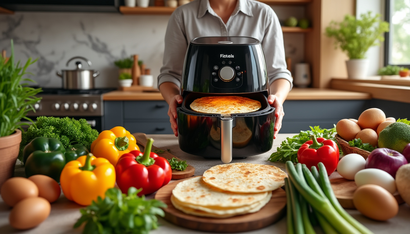 découvrez pourquoi les tortillas préparées à l'air fryer sont l'option idéale pour des apéritifs faits maison : croustillantes, rapides à réaliser et plus légères, elles raviront tous vos invités !