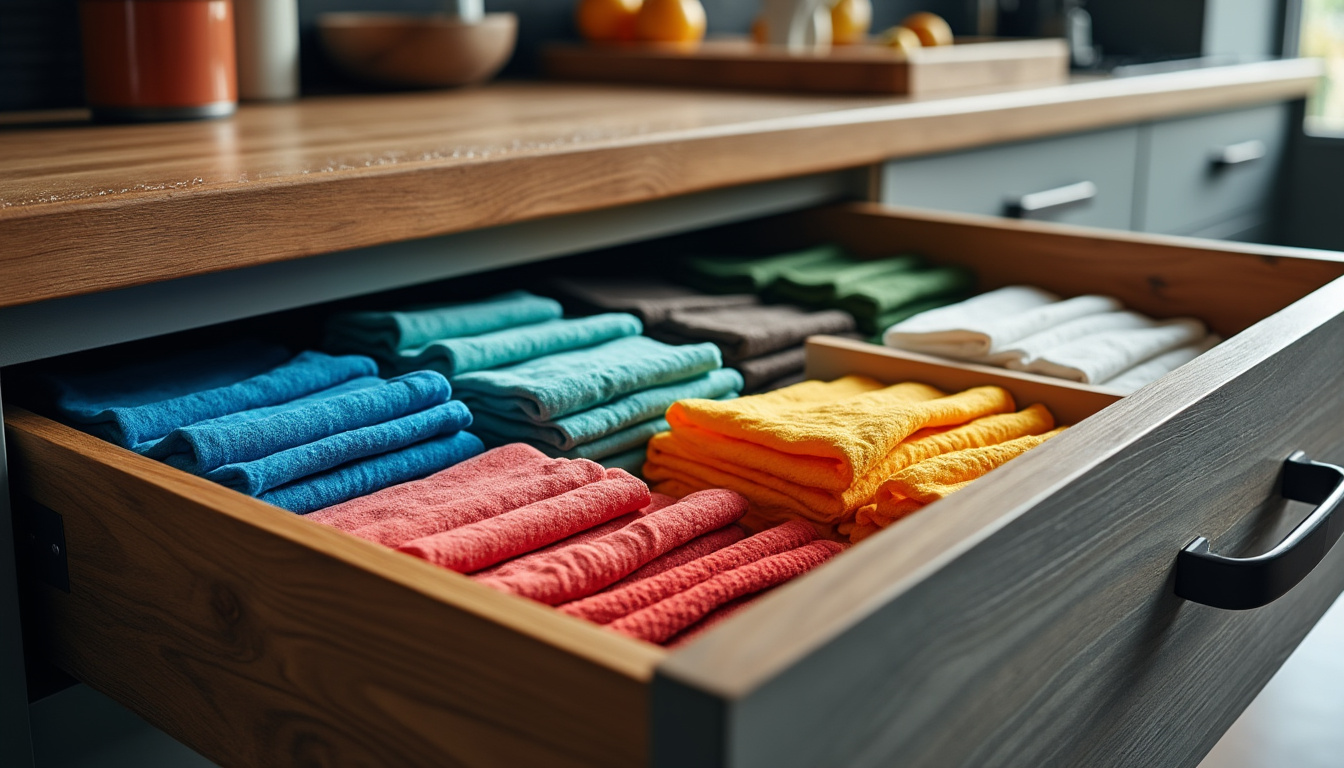 découvrez nos astuces pratiques pour ranger les sacs plastiques et organiser votre tiroir efficacement. profitez d’idées simples pour gagner de la place et garder votre cuisine bien ordonnée au quotidien !