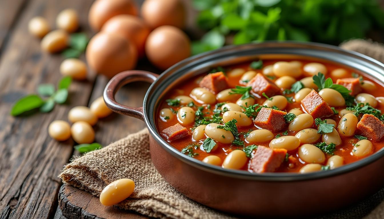 découvrez notre sélection des 5 meilleures recettes faciles et savoureuses à réaliser avec du cassoulet en conserve de qualité, disponible à l’achat en ligne. inspirez-vous pour des repas gourmands et rapides !