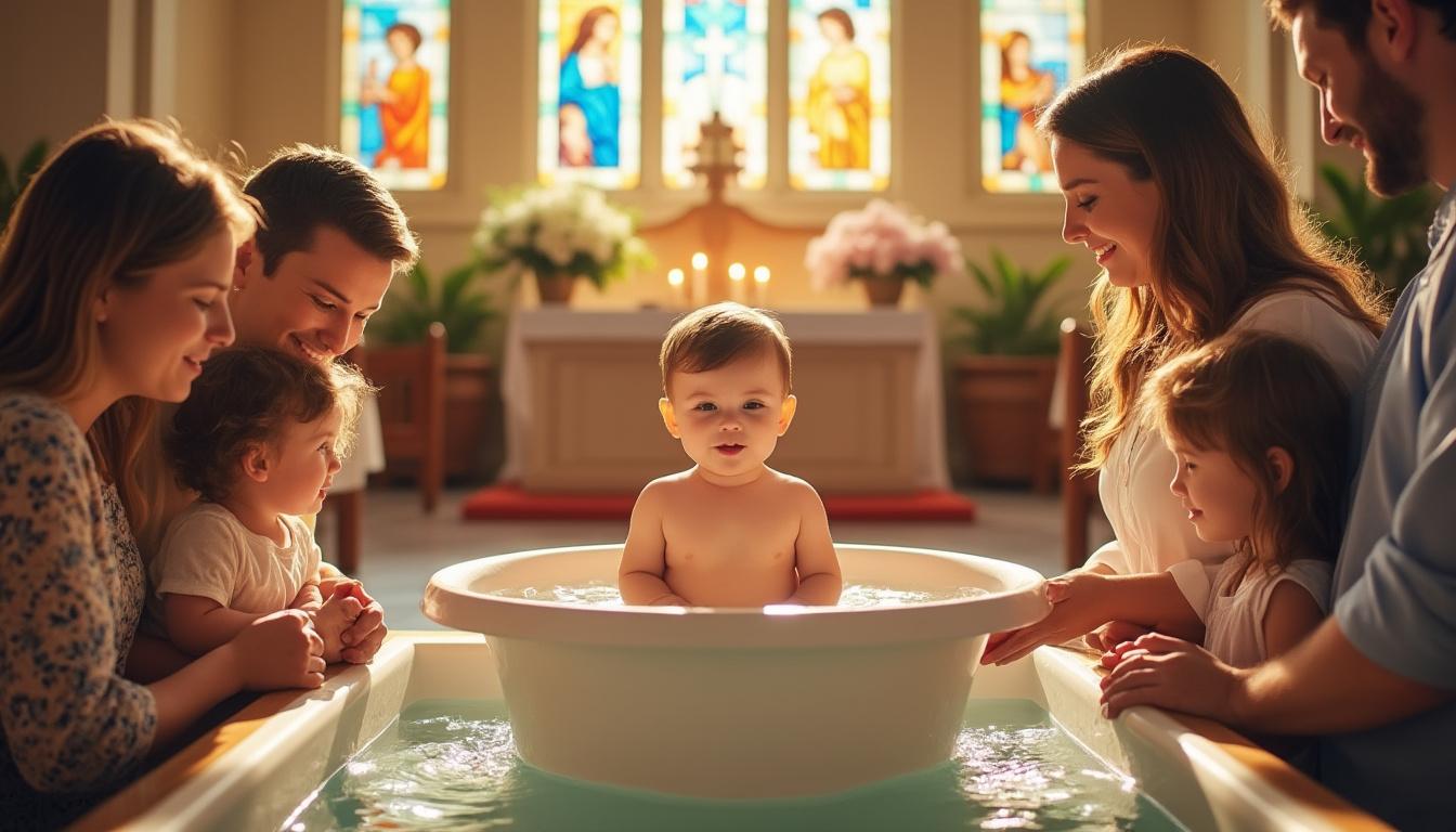 découvrez de magnifiques textes pour un baptême religieux afin d'exprimer vos vœux avec élégance et sincérité. inspirez-vous de nos suggestions pour célébrer ce moment unique avec émotion et spiritualité.