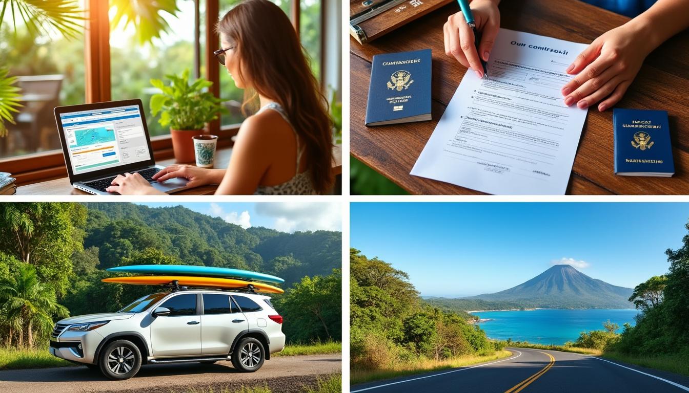 découvrez les étapes essentielles pour louer une voiture facilement et en toute sécurité lors de votre voyage au costa rica. conseils pratiques, pièges à éviter et astuces pour une expérience réussie.