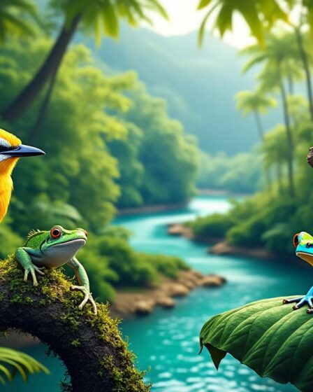 découvrez la guyane à travers un voyage unique au cœur de sa faune et flore endémiques, pour des rencontres naturelles inoubliables et une aventure authentique.