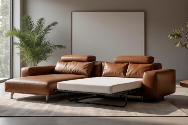découvrez les tendances 2026 avec le canapé convertible en cuir vachette, alliant style, confort et élégance pour votre intérieur.