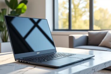 découvrez le design élégant et moderne du pc portable acer 15 pouces, alliant performance et style pour une expérience utilisateur exceptionnelle.