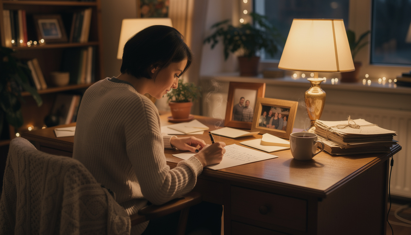 découvrez une lettre touchante dédiée à un être cher malade, exprimant l'amour et la force pour surmonter la distance grâce aux mots.