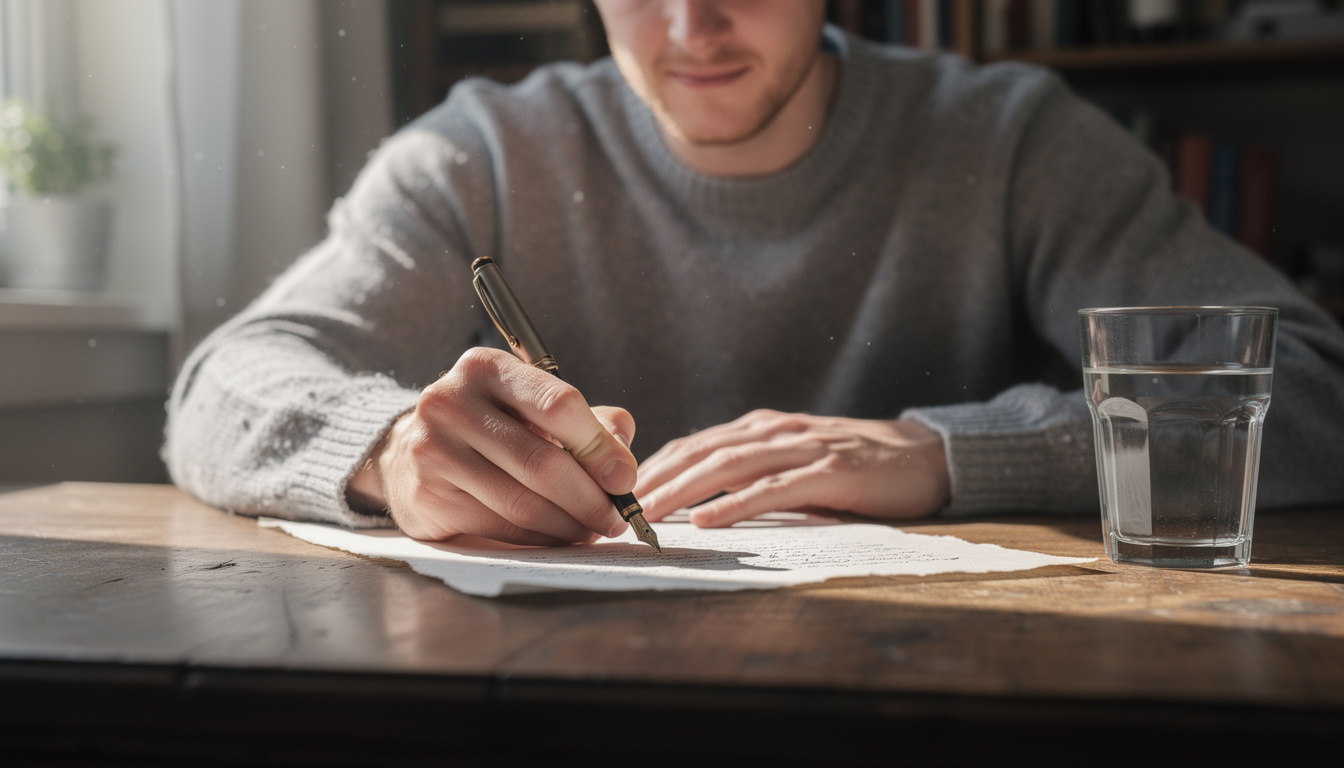 découvrez comment une lettre pleine d'amour et de soutien peut aider à surmonter la distance et la maladie, renforçant les liens malgré l'éloignement.