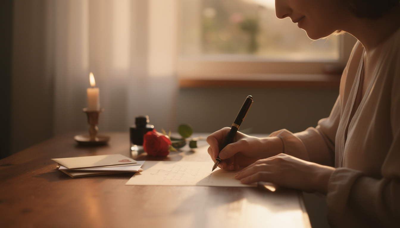 découvrez une lettre d'amour touchante pour célébrer la femme de votre vie et partager vos plus beaux sentiments.