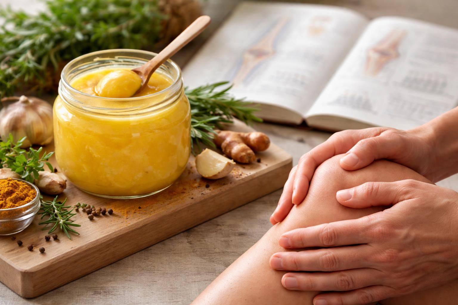 découvrez les bienfaits du beurre de ghee pour la santé des articulations, appuyés par des études scientifiques rigoureuses, et comment il peut soulager les douleurs et améliorer la mobilité.