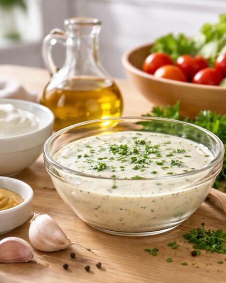 apprenez à préparer une sauce de salade savoureuse et saine sans utiliser de vinaigre ni de citron, idéale pour accompagner vos repas équilibrés.