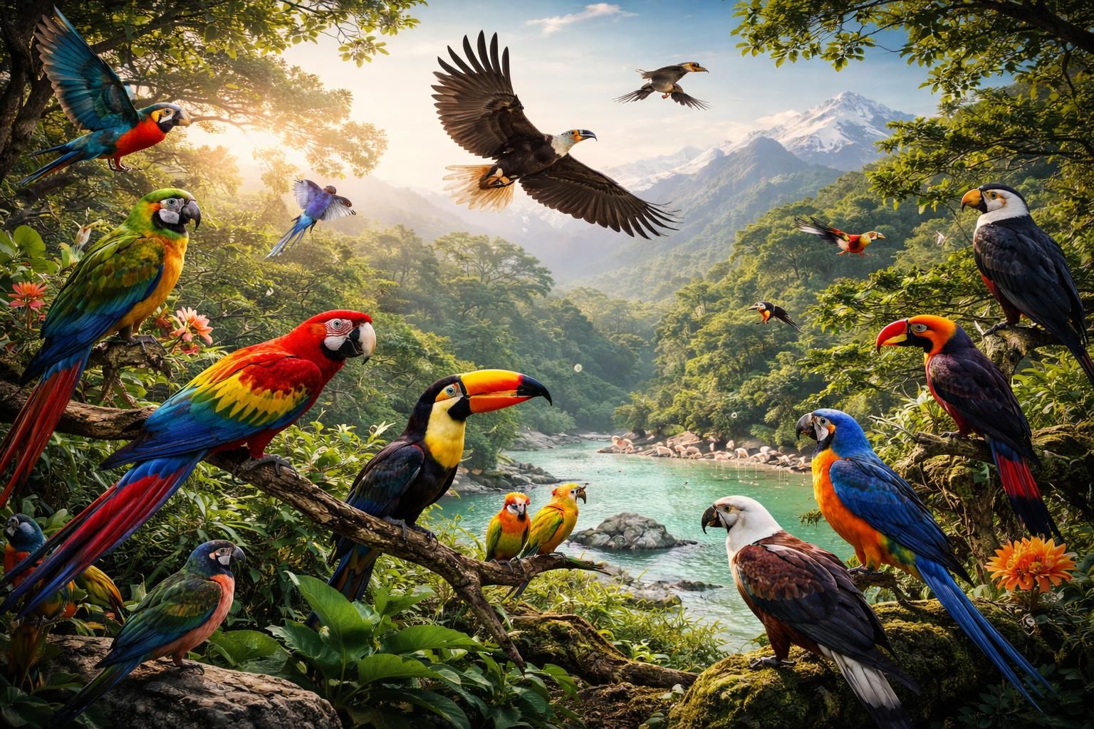 découvrez des documentaires fascinants sur les oiseaux du monde entier et laissez-vous émerveiller par la diversité et la beauté de ces créatures uniques.