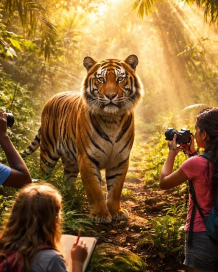 découvrez comment un documentaire captivant sur les tigres stimule la passion et l'engagement des jeunes pour la protection de la nature et la sauvegarde des espèces en danger.