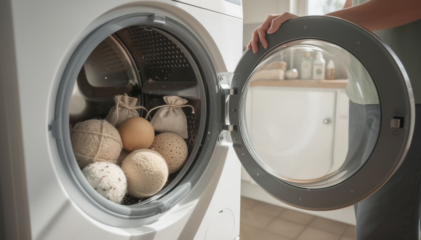 découvrez des alternatives durables à la balle de tennis pour votre machine à laver, alliant efficacité écologique et protection de votre linge.