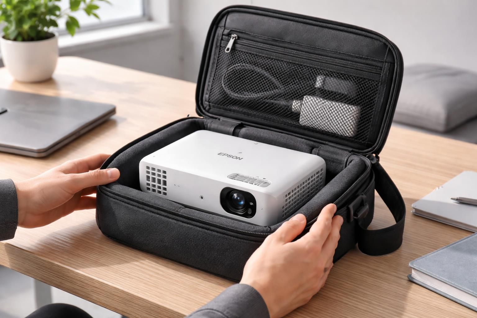 découvrez notre guide complet pour transporter et protéger efficacement votre vidéoprojecteur portable epson, afin d'assurer sa sécurité et sa durabilité lors de vos déplacements.