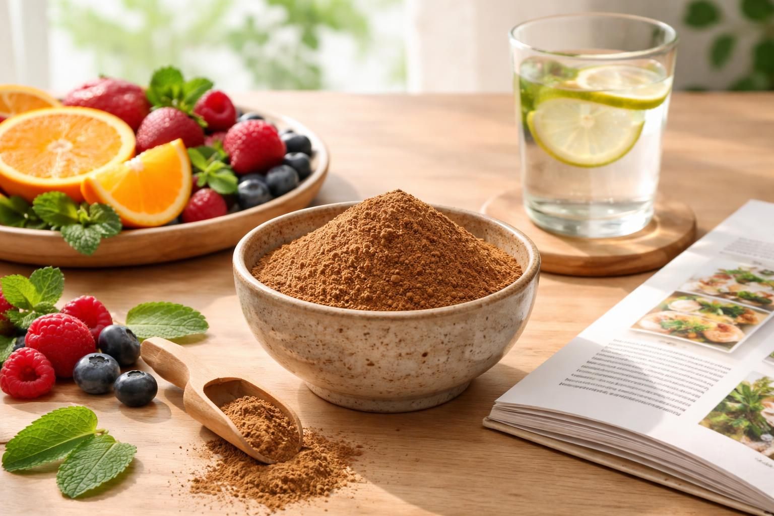 découvrez comment intégrer la poudre de hojicha, riche en antioxydants, à votre alimentation saine pour profiter de ses bienfaits uniques et savoureux.