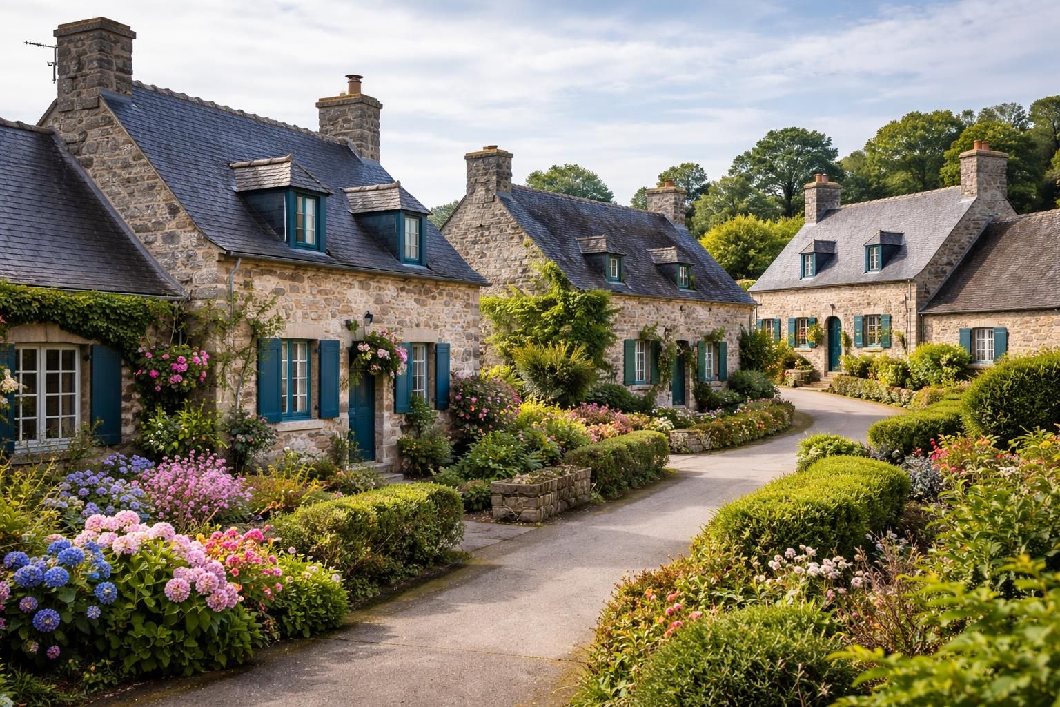 découvrez les maisons traditionnelles bretonnes, un patrimoine architectural unique aux caractéristiques authentiques et riches d'histoire.