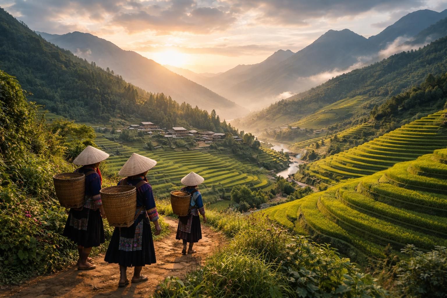 découvrez les sites incontournables de sapa, entre sommets majestueux, rizières en terrasses et villages ethniques authentiques pour une expérience inoubliable.