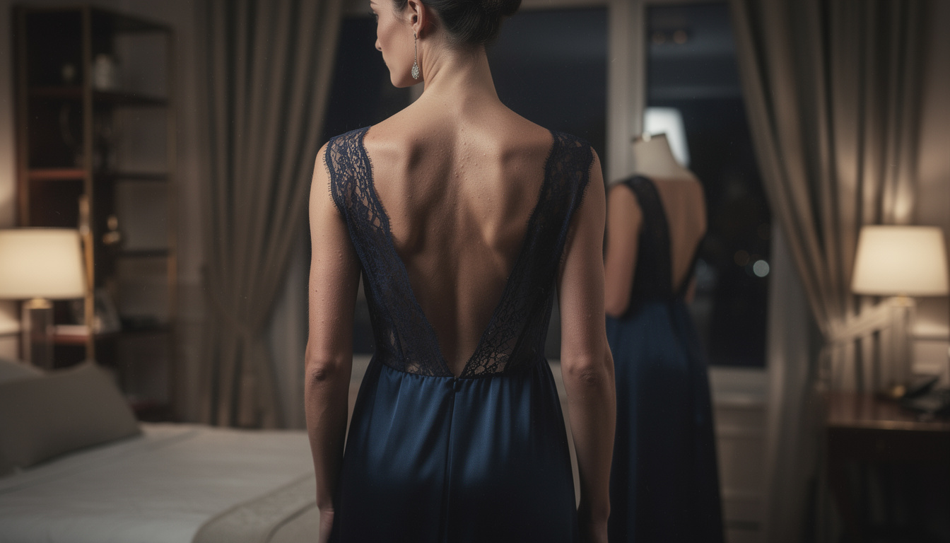 découvrez nos nuisettes décolletées dans le dos, alliant élégance et audace pour sublimer vos soirées et créer des moments inoubliables.
