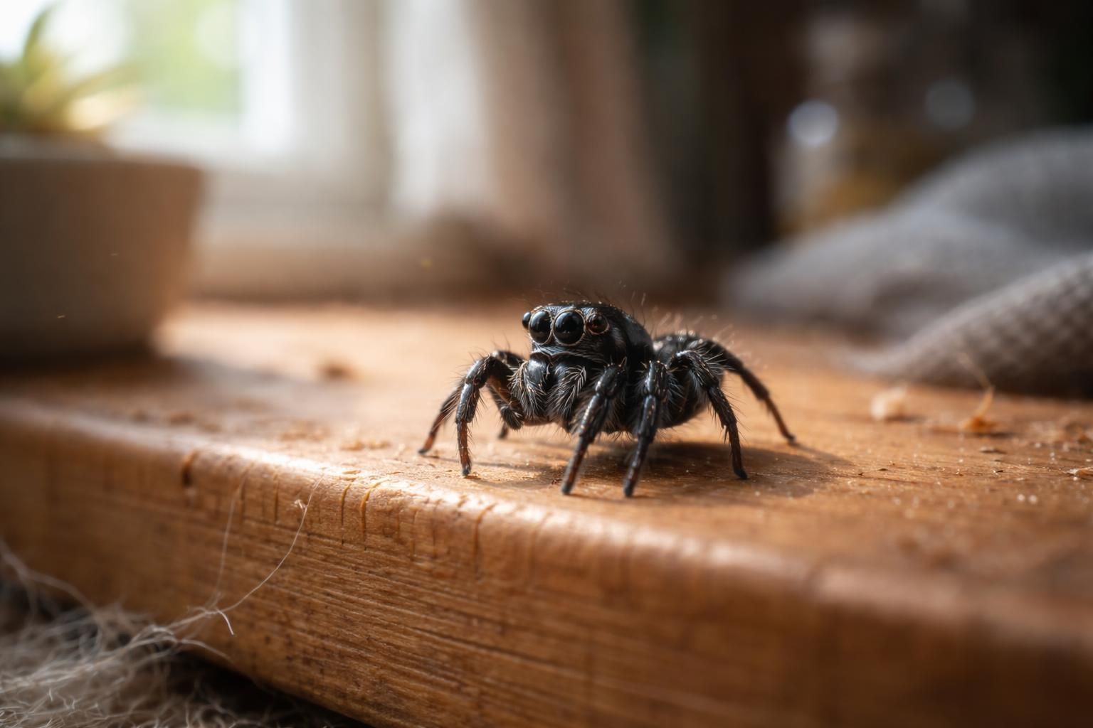 découvrez la vie captivante d'une petite araignée noire dans votre maison, ses habitudes, son rôle et pourquoi elle fascine tant.