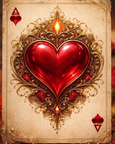 découvrez la symbolique détaillée de l'as de cœur, un symbole puissant d'amour, de chance et de nouvelles opportunités dans le tarot et les jeux de cartes.