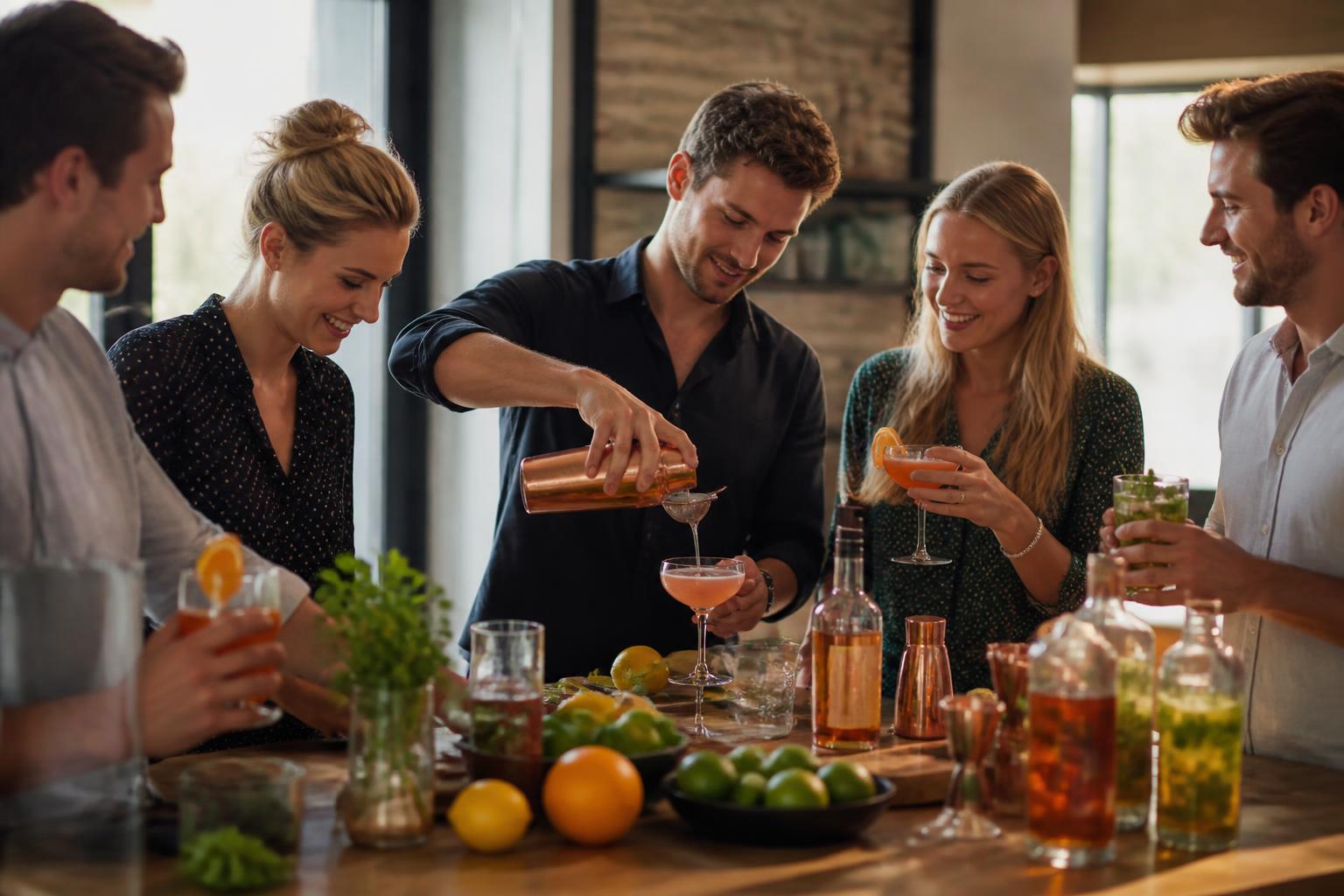 découvrez comment la mixologie maison entre amis peut révolutionner vos rassemblements en apportant convivialité, créativité et saveurs uniques à chaque soirée.
