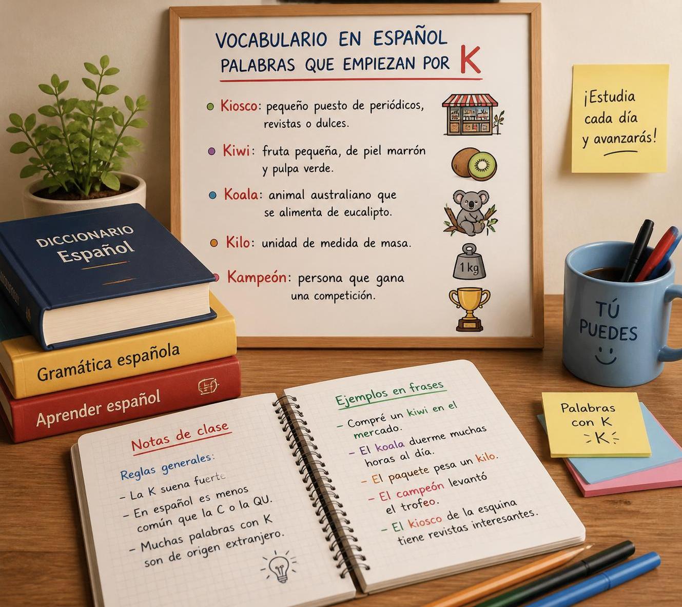 découvrez une liste complète de mots espagnols débutant par la lettre k pour enrichir votre vocabulaire et améliorer votre maîtrise de la langue espagnole.