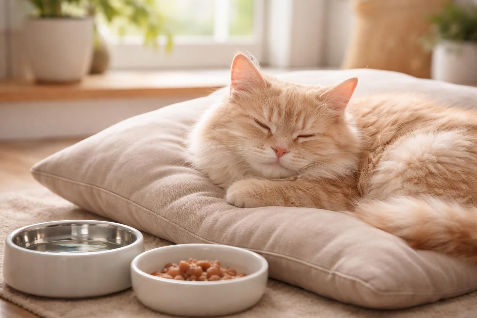 découvrez comment gérer l'alimentation et l'hydratation d'un chat qui refuse de manger et dort excessivement, avec des conseils pour préserver sa santé et son bien-être.