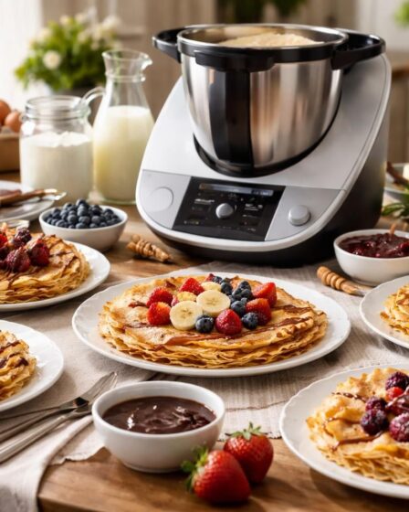 découvrez les meilleures recettes de crêpes au thermomix pour épater vos invités avec des préparations simples et délicieuses, parfaites pour toutes les occasions.