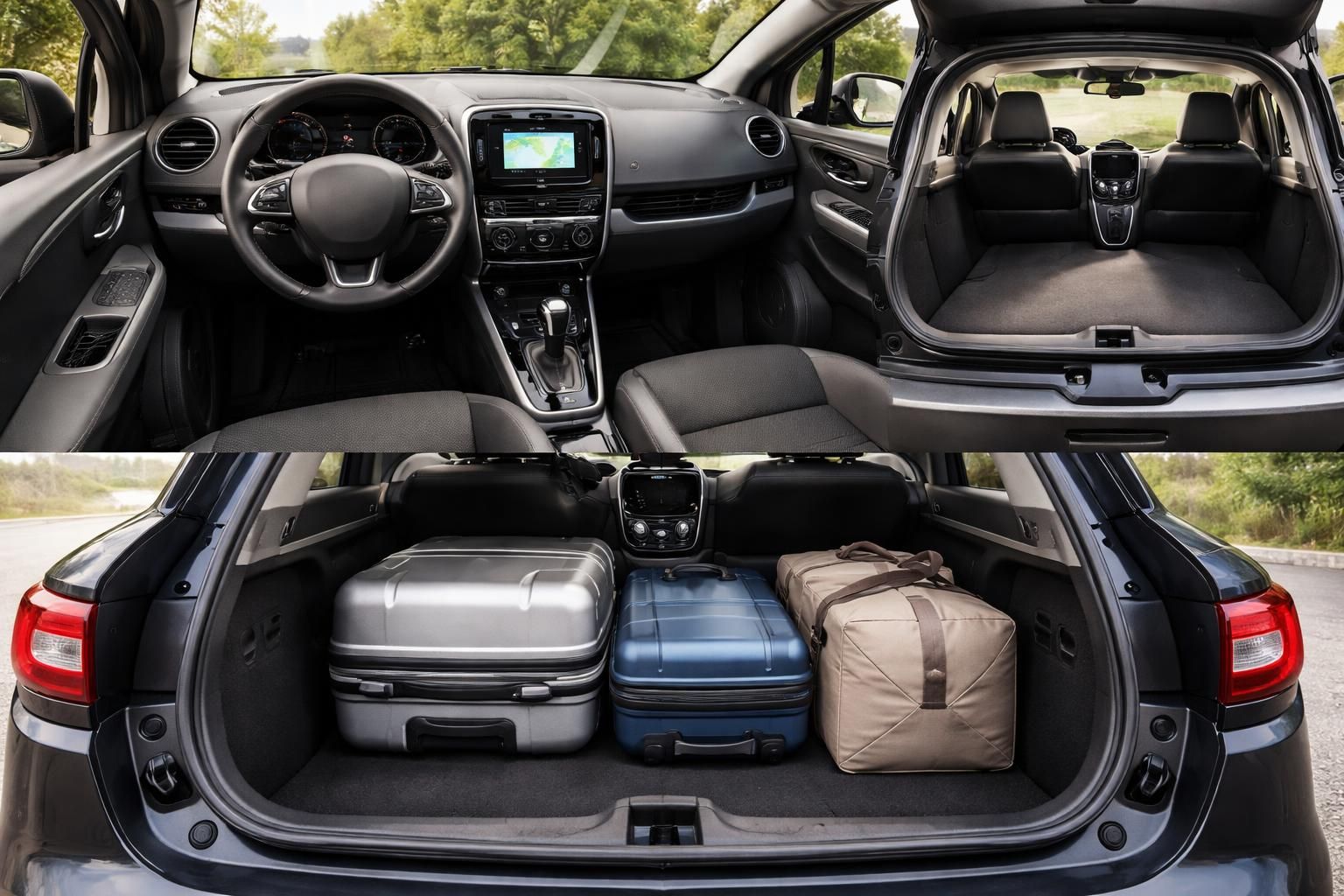 découvrez la taille du coffre et les nouveautés des modèles clio 4 de 2018 et 2019, pour tout savoir sur l'intérieur de cette voiture compacte et pratique.