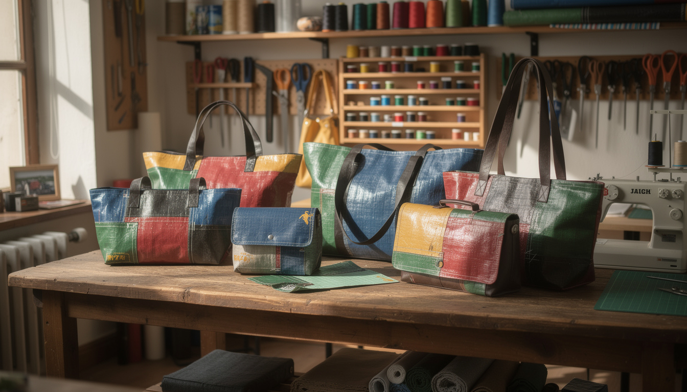 découvrez le top 5 des marques éthiques qui conçoivent des sacs stylés à partir de bâches upcyclées, alliant durabilité et design tendance.