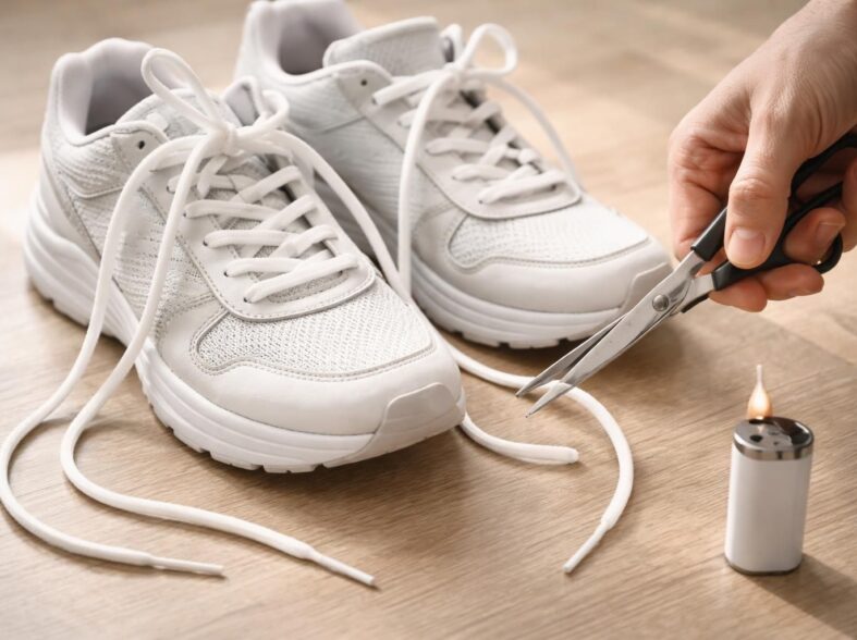 découvrez des méthodes simples et efficaces pour raccourcir des lacets de chaussures trop longs et éviter qu'ils ne gênent votre confort.