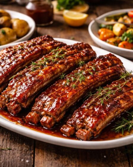 apprenez à réaliser la meilleure recette de travers de porc au four, parfaite pour régaler et surprendre vos invités avec un plat savoureux et facile à préparer.