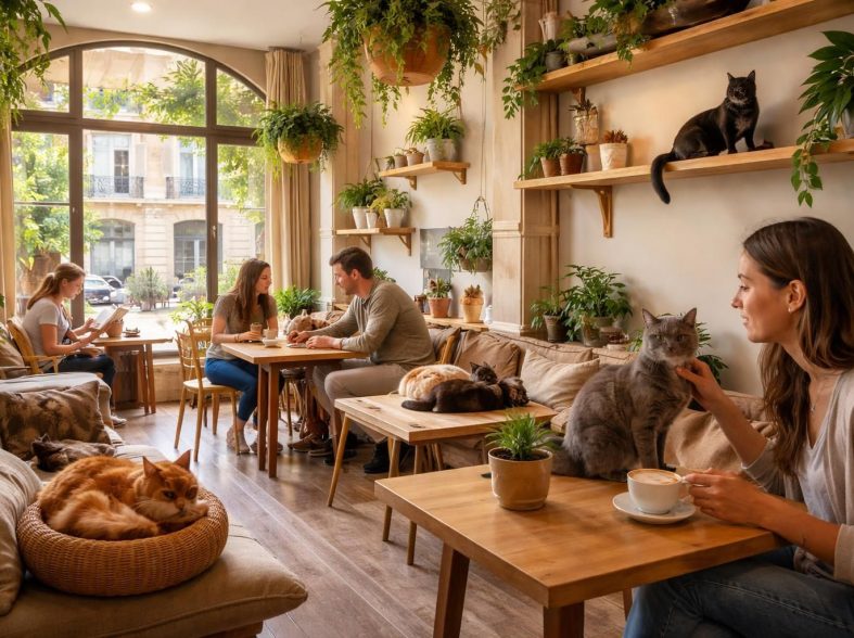 découvrez les bars à chat à bordeaux, des lieux chaleureux où vous pouvez savourer un café tout en offrant une pause bienfaisante aux animaux.